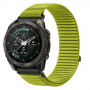 Tech-Protect NylonLoop THP6106 remienok na hodinky pre Garmin Fenix 5X / 5X Plus / 6X / 6X Pro / 7X / 8 / 8 Pro / 9 / 9 Pro (51 mm), electric lime