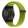 Tech-Protect NylonLoop THP6106 remienok na hodinky pre Garmin Fenix 5X / 5X Plus / 6X / 6X Pro / 7X / 8 / 8 Pro / 9 / 9 Pro (51 mm), electric lime