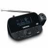 Lenco CR-615BK Rádiobudík s projekciou, DAB+/FM, čierny