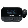Lenco CR-615BK Rádiobudík s projekciou, DAB+/FM, čierny