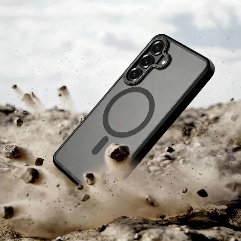 Puzdro Tech-Protect MagCam MagSafe pre Samsung Galaxy S26+, matná čierna