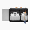 Taška na notebook Tech-Protect Defender Bag THP4355 13-14", čierna/oranžová