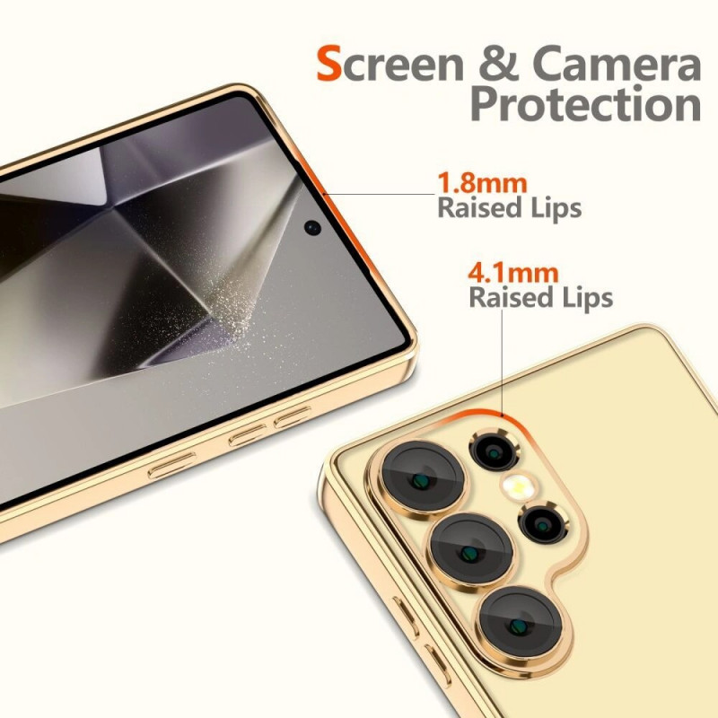 Tech-Protect MagFlex MagSafe puzdro pre Samsung Galaxy S26+, lesklá zlatá