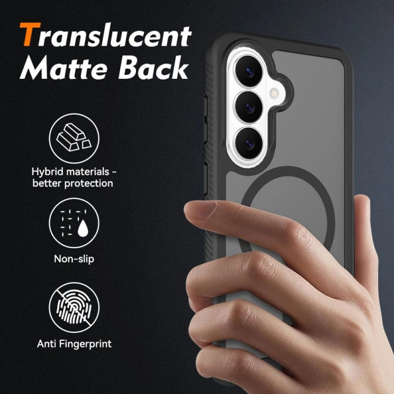 Tech-Protect Defense MagSafe puzdro pre Samsung Galaxy S26, matná čierna