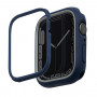 UNIQ Moduo puzdro pre Apple Watch 4/5/6/7/8/9/SE 44/45 mm, modro-sivé