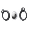 Tech-Protect Rough puzdro na Apple AirTag (THP1403), čierne