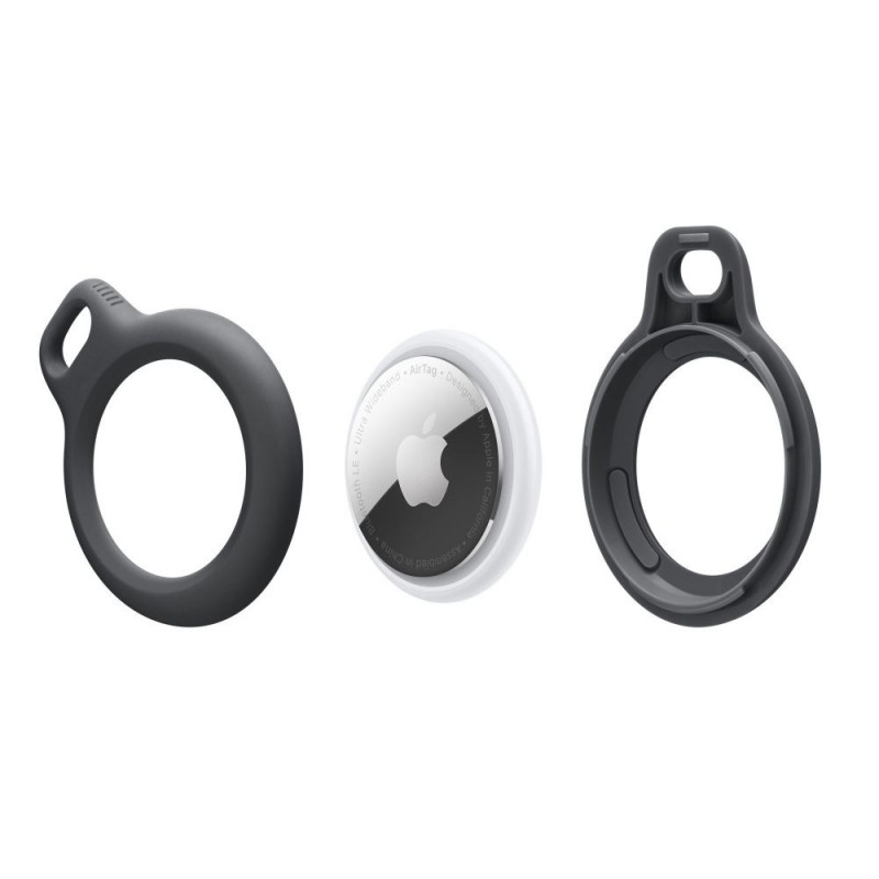 Tech-Protect Rough puzdro na Apple AirTag (THP1403), čierne
