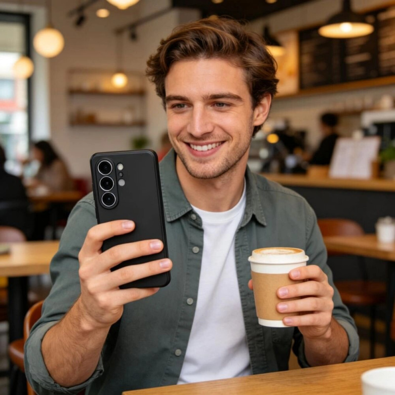 Tech-Protect Silikónové puzdro MagSafe pre Samsung Galaxy S26 Ultra, čierne