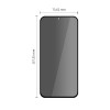 Tech-Protect Glass SPY+ tvrdené sklo na ochranu súkromia pre Samsung Galaxy A27 5G (2 ks)