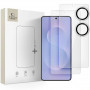 Tech-Protect Glass Set+ THP4200 sada tvrdeného skla pre Samsung Galaxy S25 Edge (3 ks), priehľadná