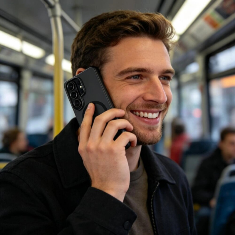 Tech-Protect MagSlim MagSafe puzdro pre Samsung Galaxy S26 Ultra, matná čierna