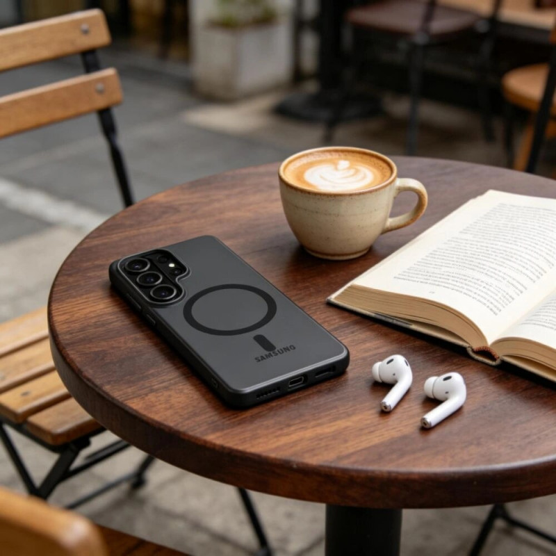 Tech-Protect MagSlim MagSafe puzdro pre Samsung Galaxy S26 Ultra, matná čierna