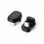 Tech-Protect UltraBoost AA04 USB-C zahnutý adaptér, čierny