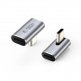 Tech-Protect UltraBoost AA03 USB-C uhlový adaptér, sivý
