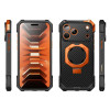 Supcase UB Grip Mag MagSafe aramidové puzdro pre Apple iPhone 17 Pro Max / 18 Pro Max, čierne/oranžové