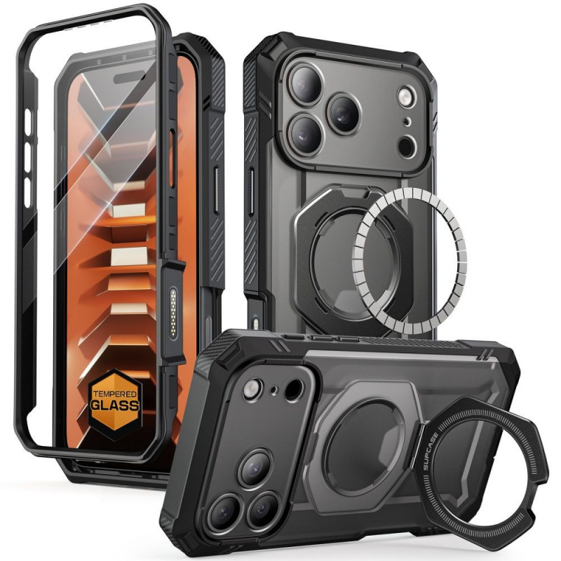 Supcase Grip Pro Mag MagSafe puzdro pre Apple iPhone 17 Pro Max / 18 Pro Max, čierne