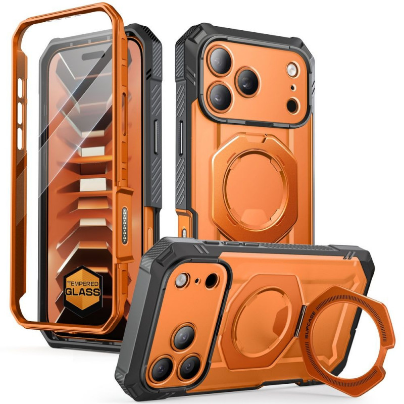 Supcase Grip Pro Mag MagSafe puzdro pre Apple iPhone 17 Pro / 18 Pro, koralové