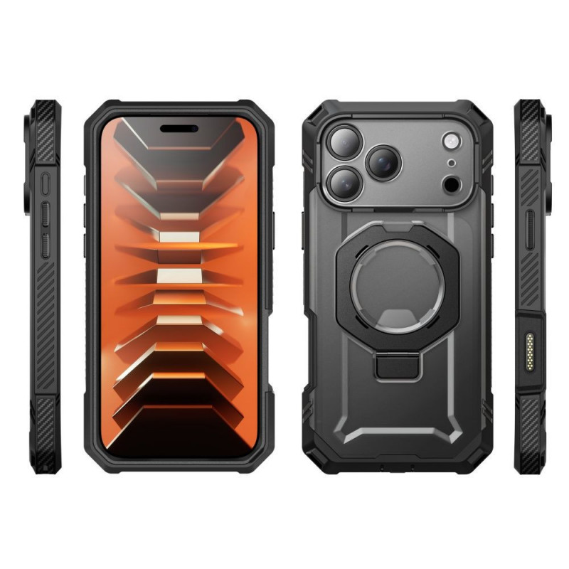 Supcase Grip Pro Mag MagSafe puzdro pre Apple iPhone 17 Pro / 18 Pro, čierne