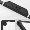 Tech-Protect SmartShell Pro puzdro pre Apple MacBook Air 13" (M2/M3/M4/M5) 2023-2025, čierna/transparentná