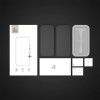 Tech-Protect Quick Set+ tvrdené sklo na ochranu displeja pre Apple iPhone 16 Pro, čierna (2 ks)