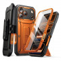 Supcase Unicorn Beetle Pro puzdro pre Apple iPhone 17 Pro Max, koralová