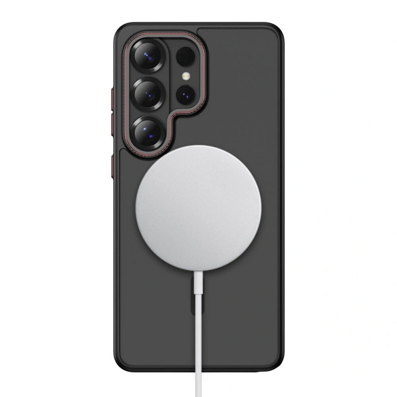 Tech-Protect MagCam MagSafe puzdro pre Samsung Galaxy S26 Ultra, matná čierna/červená