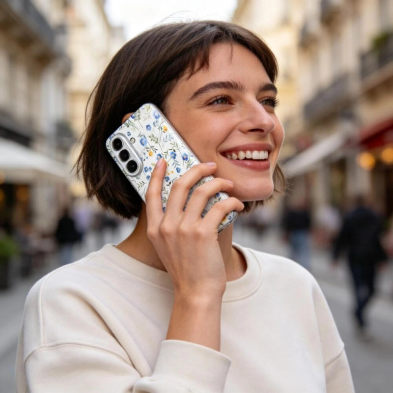 Tech-Protect Puzdro FlexAir pre Samsung Galaxy A57 5G, Spring Flowers