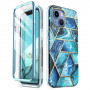 Supcase Cosmo puzdro pre Apple iPhone 14 Plus / 15 Plus, oceánska modrá
