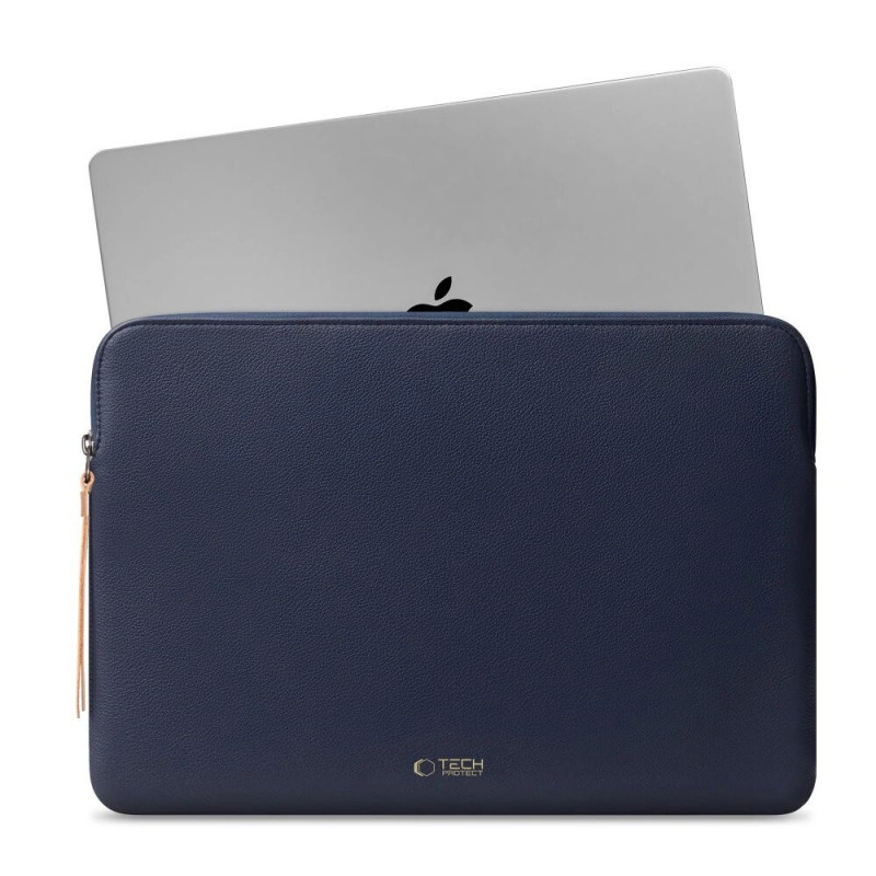 Tech-Protect Fleecové puzdro na notebook 15-16" námornícka modrá