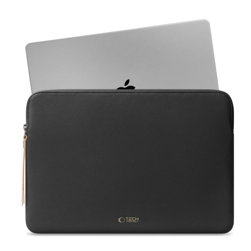 Tech-Protect Fleece puzdro na notebook 15-16" čierne