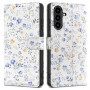 Puzdro s peňaženkou Tech-Protect pre Samsung Galaxy A57 5G, Spring Flowers