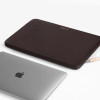 Tech-Protect Fleecové puzdro na notebook 13-14", čokoládové (hnedé)