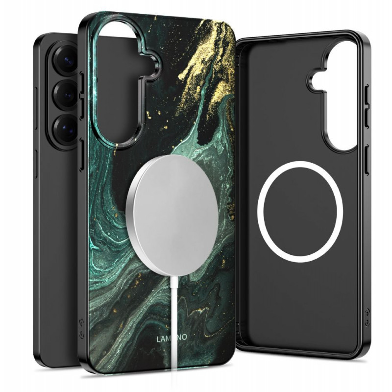 Tech-Protect Puzdro Lamano MagSafe pre Samsung Galaxy A57 5G, čierne a zelené