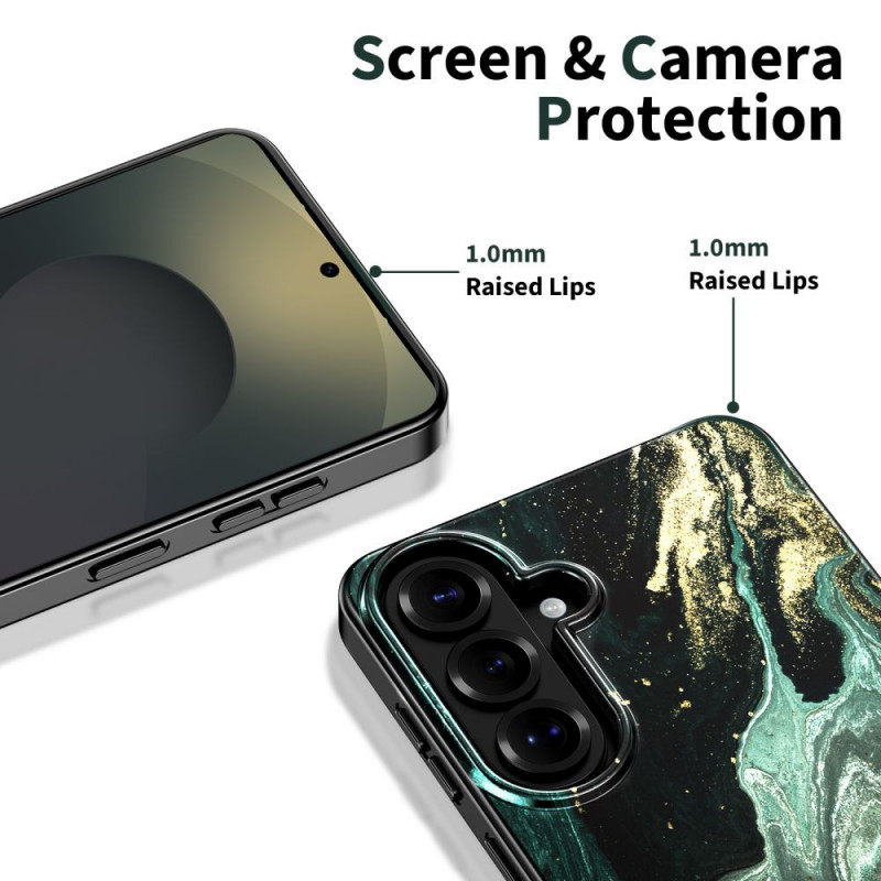 Tech-Protect Puzdro Lamano MagSafe pre Samsung Galaxy A57 5G, čierne a zelené