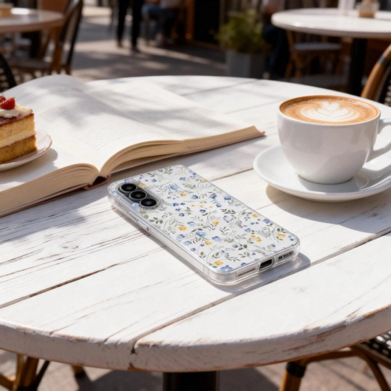Tech-Protect puzdro FlexAir pre Samsung Galaxy A37 5G, Spring Flowers