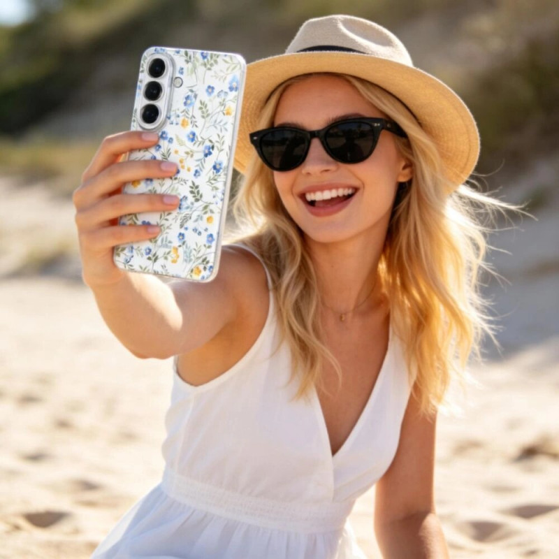 Tech-Protect puzdro FlexAir pre Samsung Galaxy A37 5G, Spring Flowers