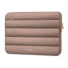 Tech-Protect Fluffy puzdro na notebook 15-16", Walnut (hnedé)