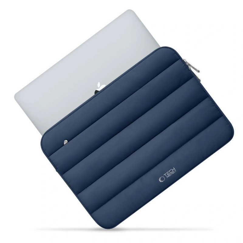 Tech-Protect Puzdro na notebook Fluffy 15-16", námornícka modrá