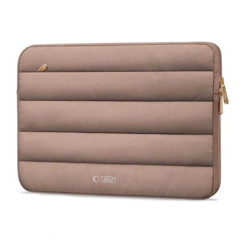 Tech-Protect Fluffy puzdro na notebook 13-14", Walnut (hnedé)