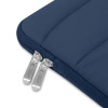 Tech-Protect Fluffy puzdro na notebook 13-14", námornícka modrá