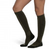 Buff Merino HW Over The Calf Socks HWO2 olivovo zelené L