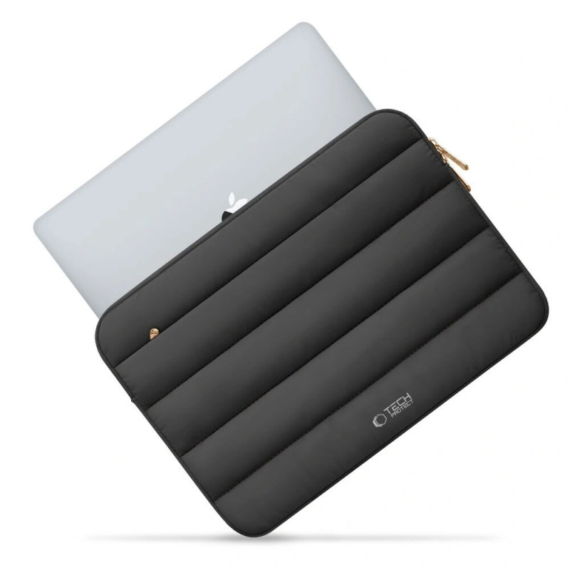 Tech-Protect Fluffy puzdro na notebook 15-16", čierne