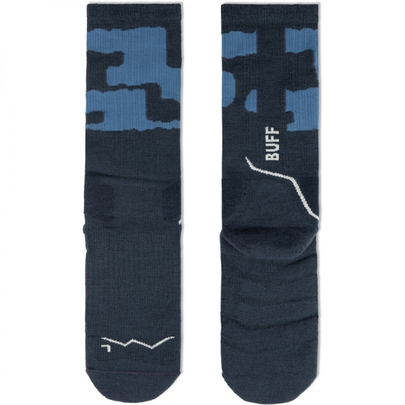 Buff Merino MW Crew ponožky MWC2, Night Blue, L