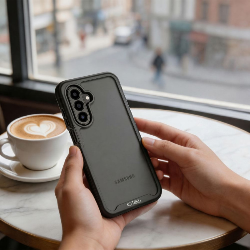 Tech-Protect puzdro Defense pre Samsung Galaxy A36 / A56 / A27 / A37 5G, matná čierna