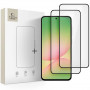 Tech-Protect Glass Fit+ tvrdené sklo pre Samsung Galaxy A36 / A56 / S24 FE 5G (2 ks), čierne