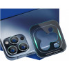 3MK Lens Protection Pro sklo na objektív fotoaparátu pre Apple iPhone 14 Plus / 15 Plus, Sierra Blue