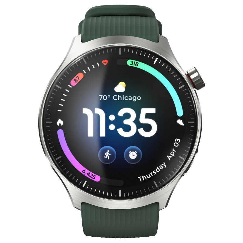 Motorola Moto Watch Ultra PBCX0007SE, strieborné