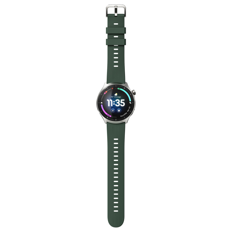 Motorola Moto Watch Ultra PBCX0007SE, strieborné