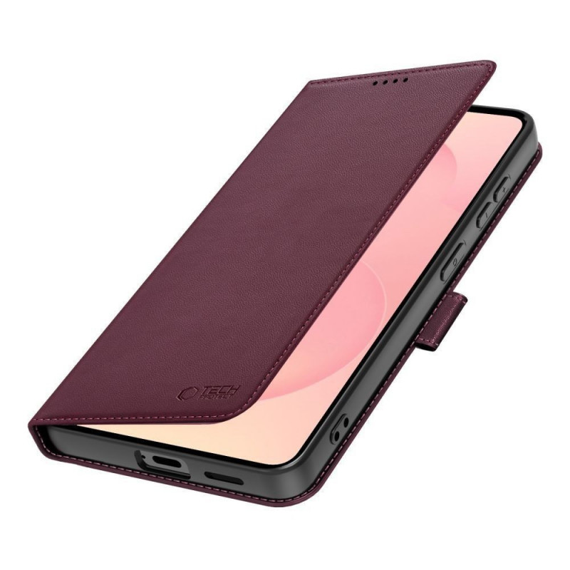 Tech-Protect peňaženkové puzdro pre Samsung Galaxy A27 5G, bordová