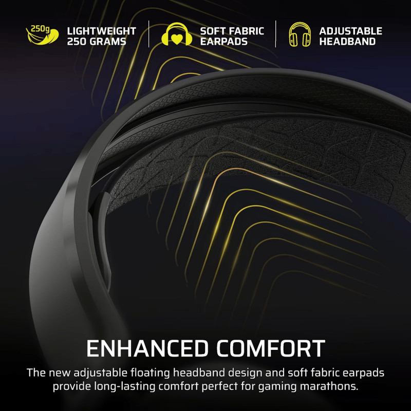 Corsair HS35 V3 bezdrôtový headset pre PlayStation CA-9011410-WW, Carbon
